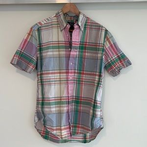 Gitman Vintage SS Madras Plaid